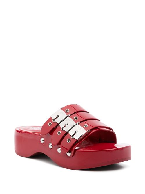 Sandalo donna in vernice rossa Scholl Philosophy di Lorenzo Serafini | 320107770116